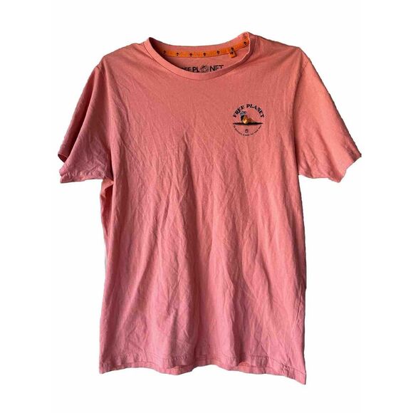 Free Planet Mens Graphic Tee - Beach Babe - Small‎ - Picture 1 of 6